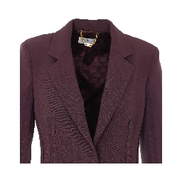 Elisabetta Franchi Jackets Brown