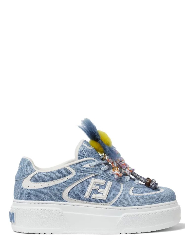 Fendi Sneakers Clear Blue