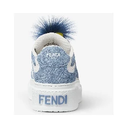 Fendi Sneakers Clear Blue