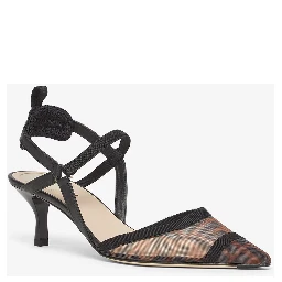 Fendi With Heel Brown
