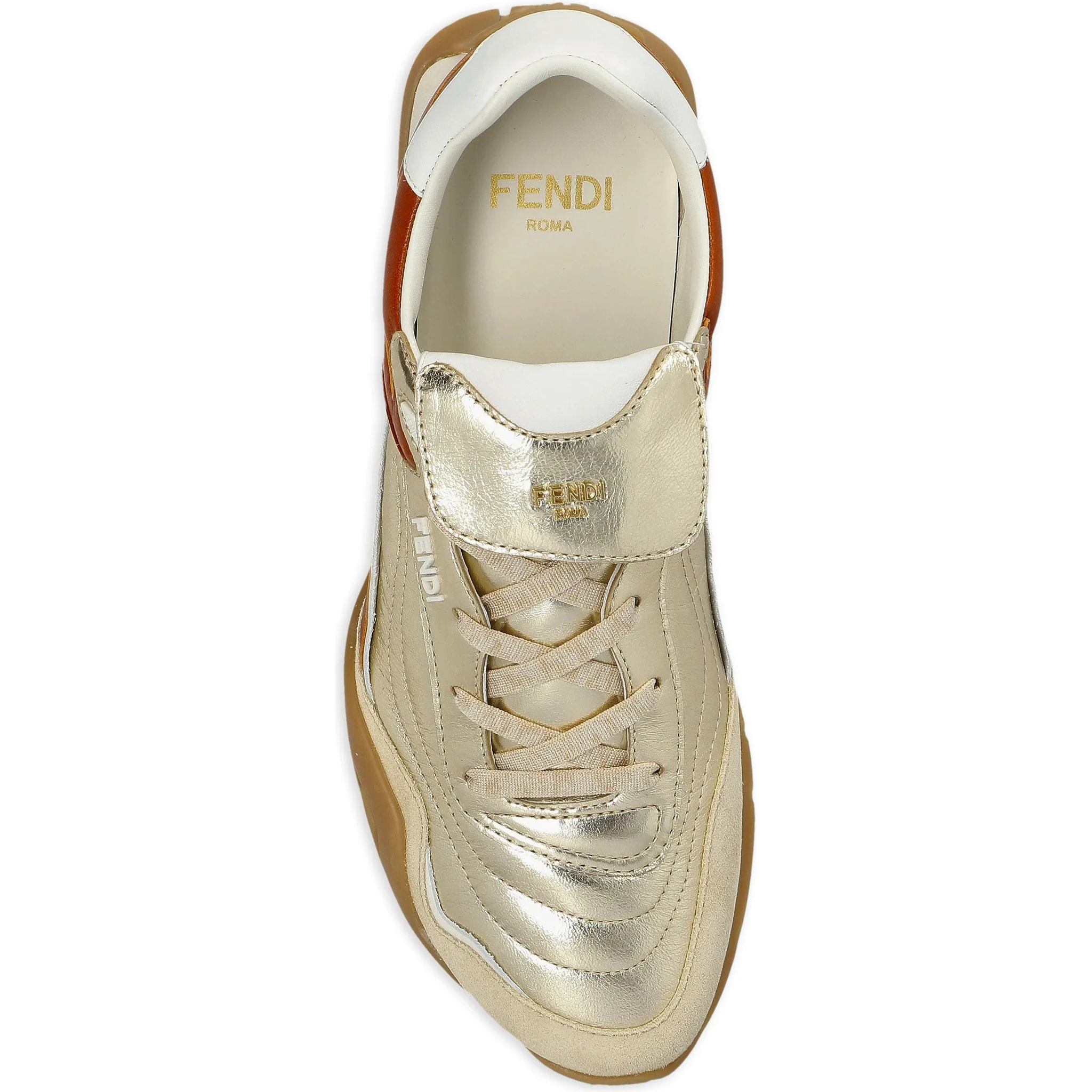 Fendi Sneakers Golden