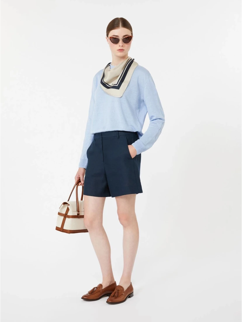 S Max Mara Shorts Blue