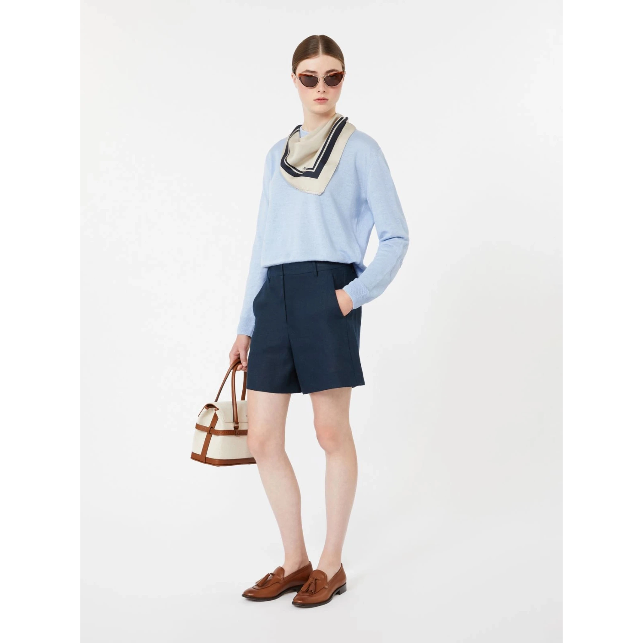 S Max Mara Shorts Blue