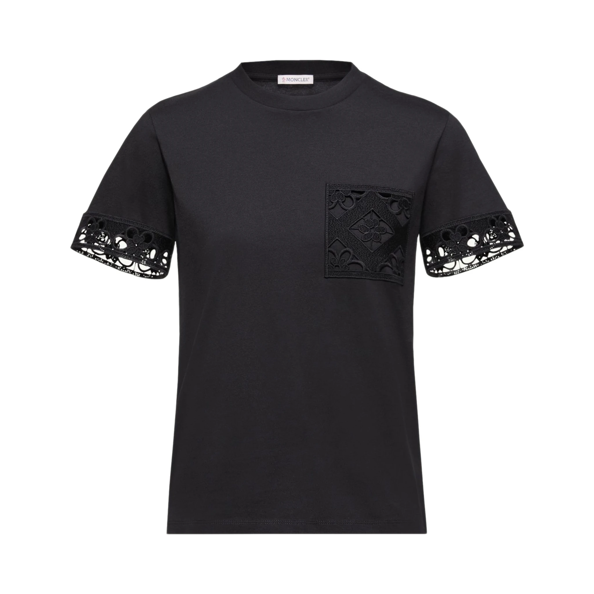 Moncler T-shirts and Polos Black