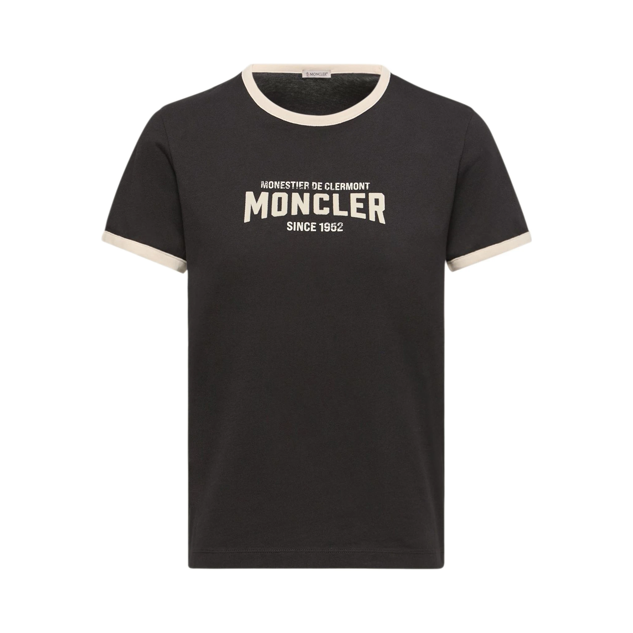 Moncler T-shirts and Polos Black