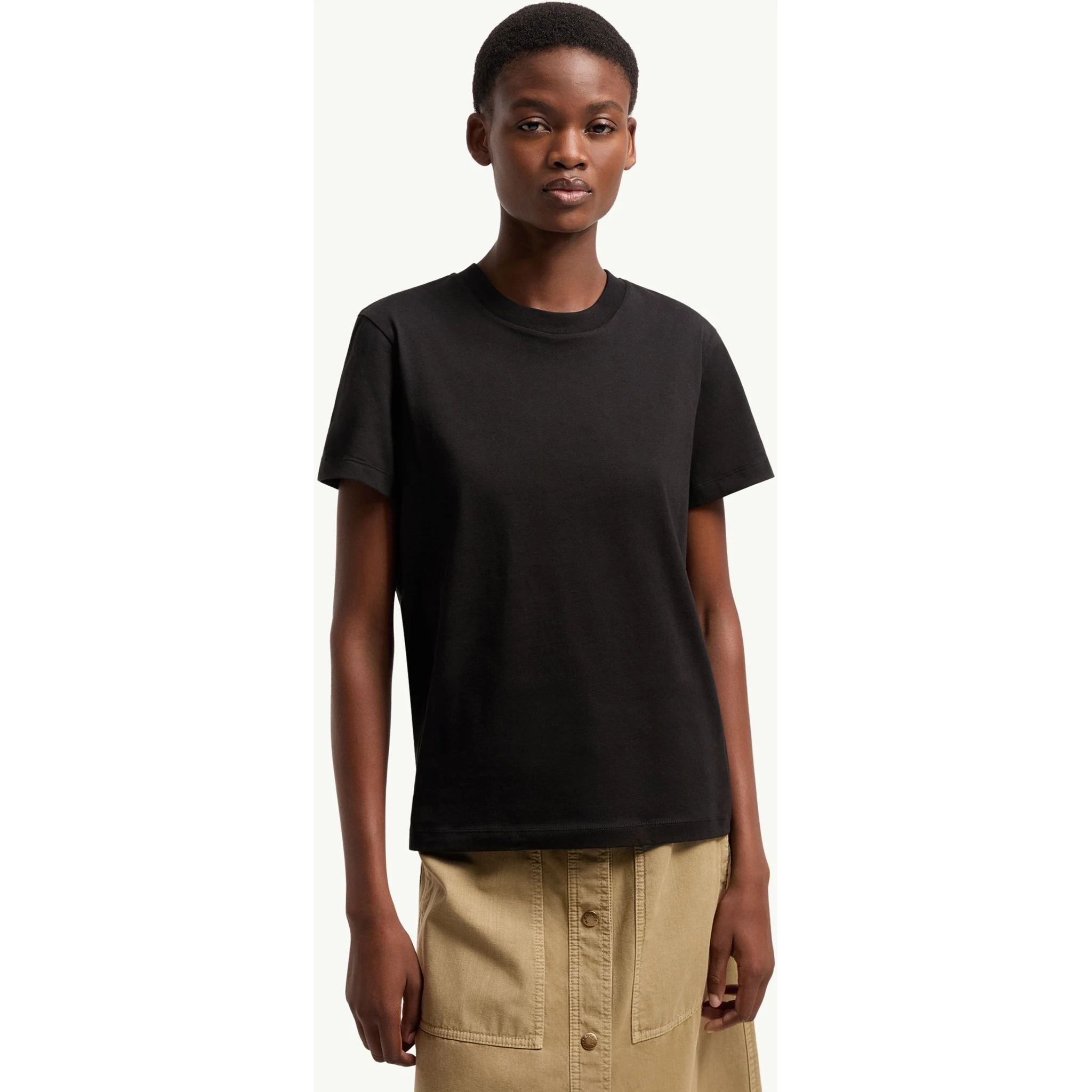 Moncler T-shirts and Polos Black