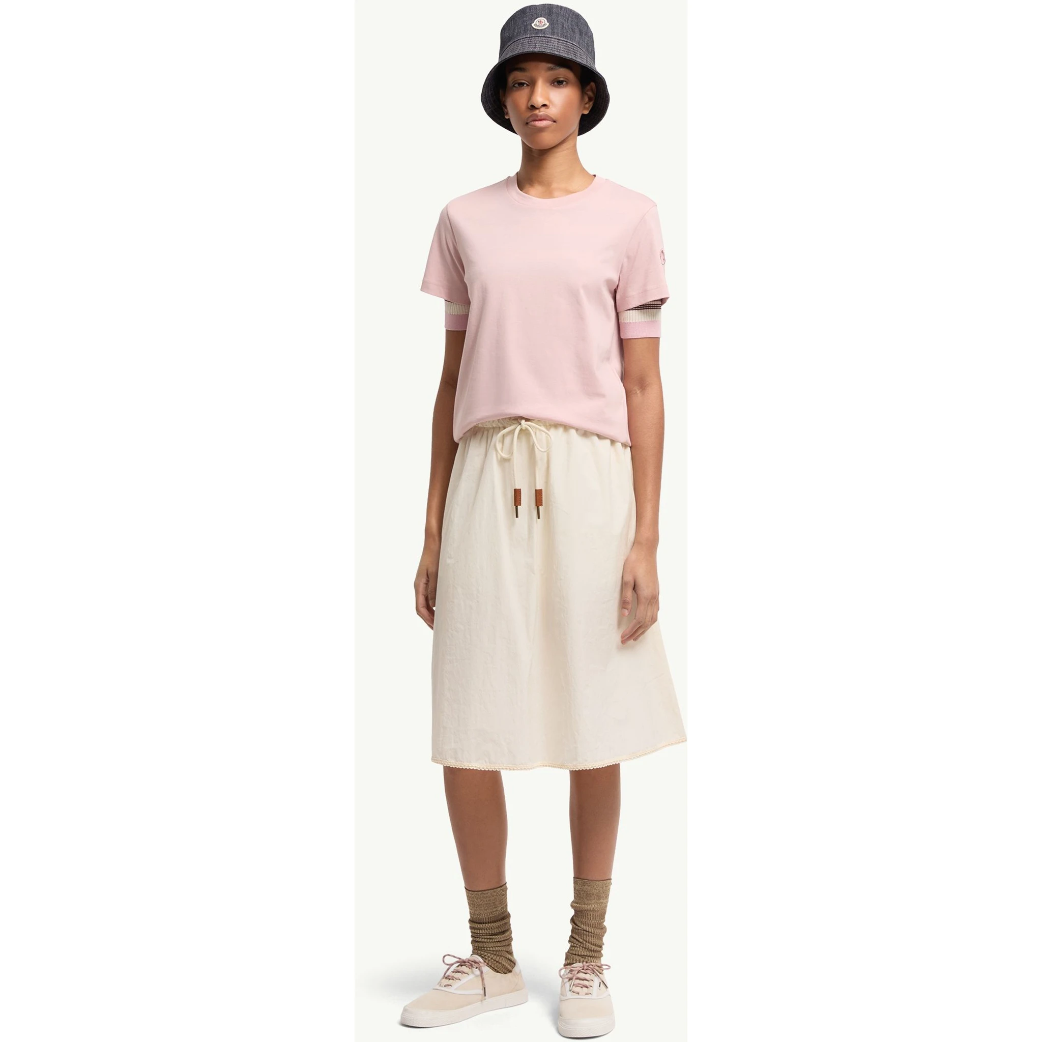 Moncler T-shirts and Polos Pink