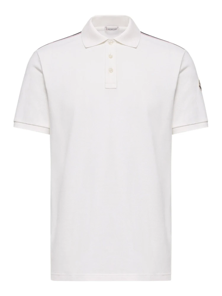 Moncler T-shirts and Polos White