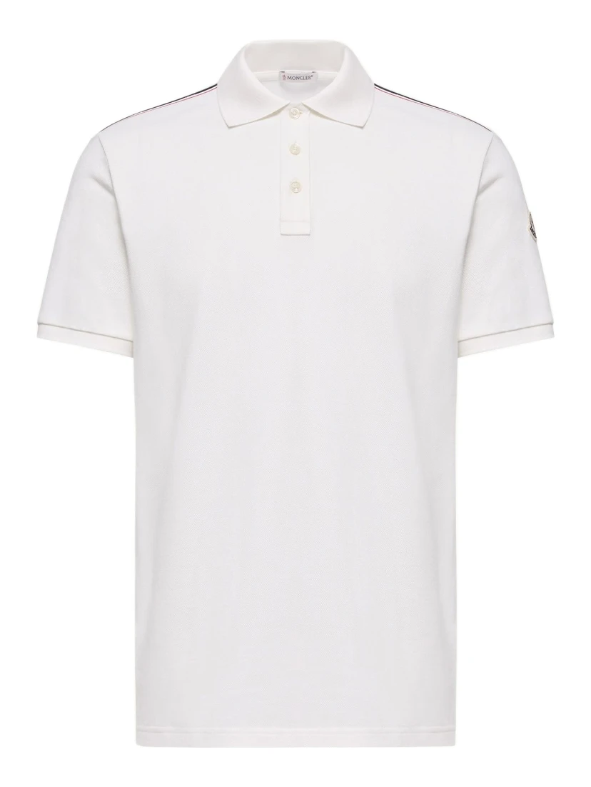 Moncler T-shirts and Polos White