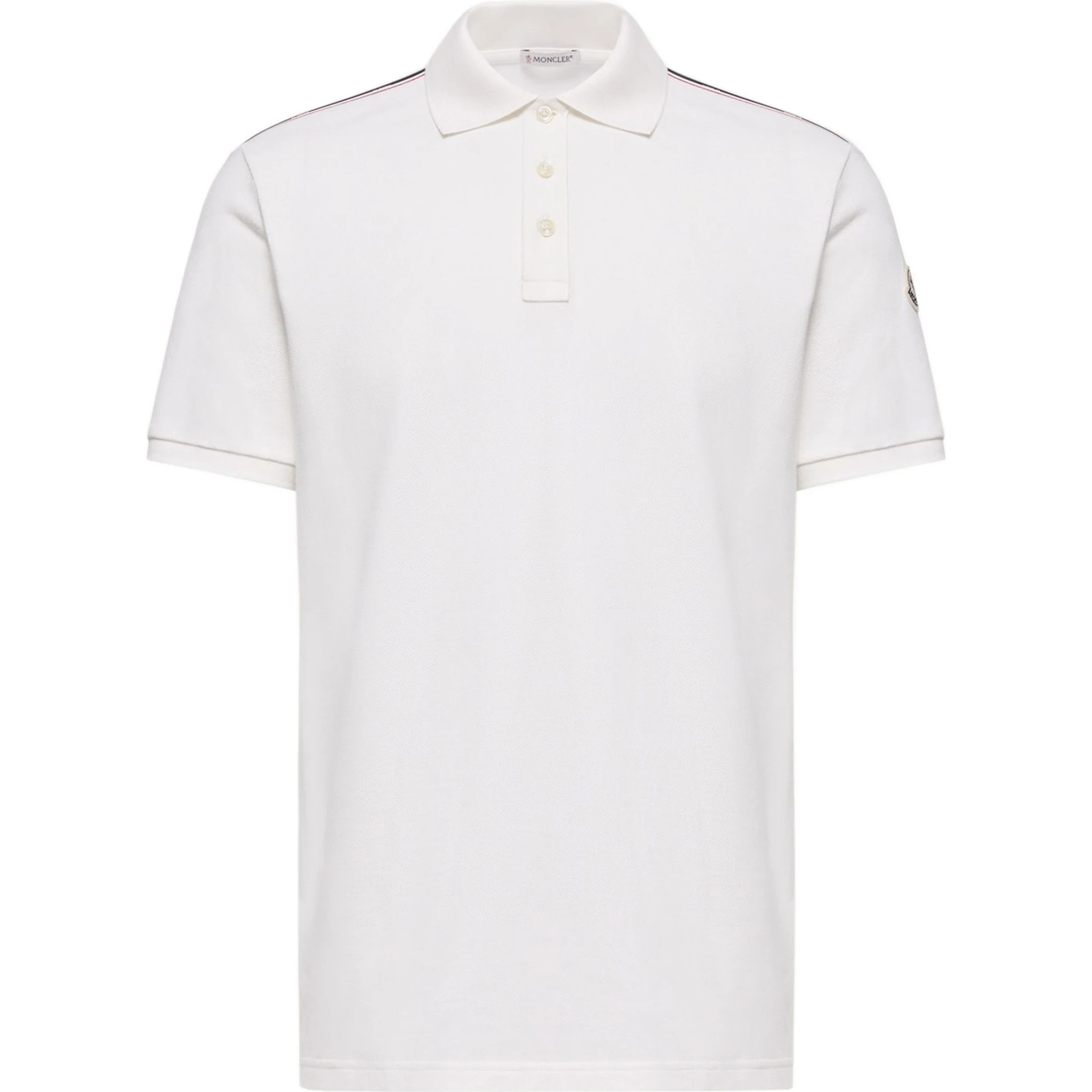 Moncler T-shirts and Polos White