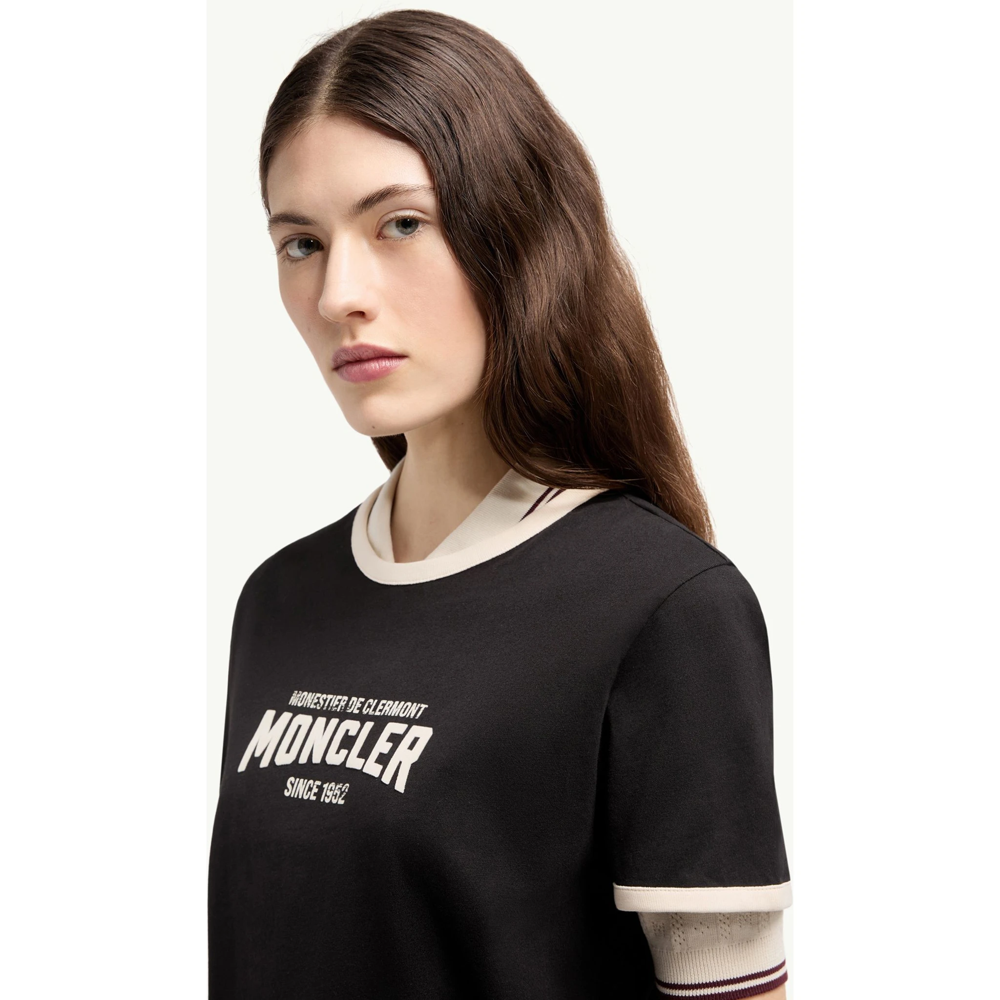 Moncler T-shirts and Polos Black