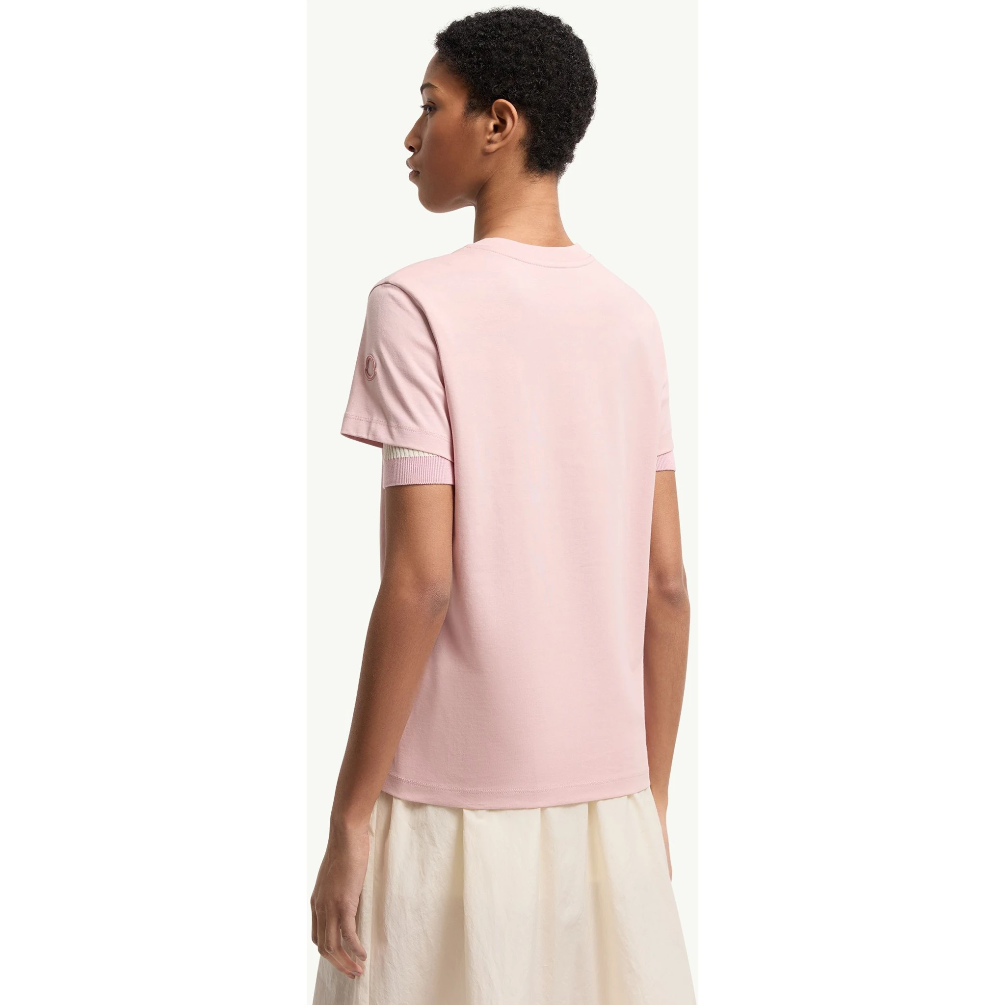 Moncler T-shirts and Polos Pink