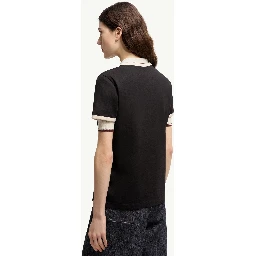 Moncler T-shirts and Polos Black