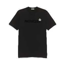 Moncler T-shirts and Polos Black