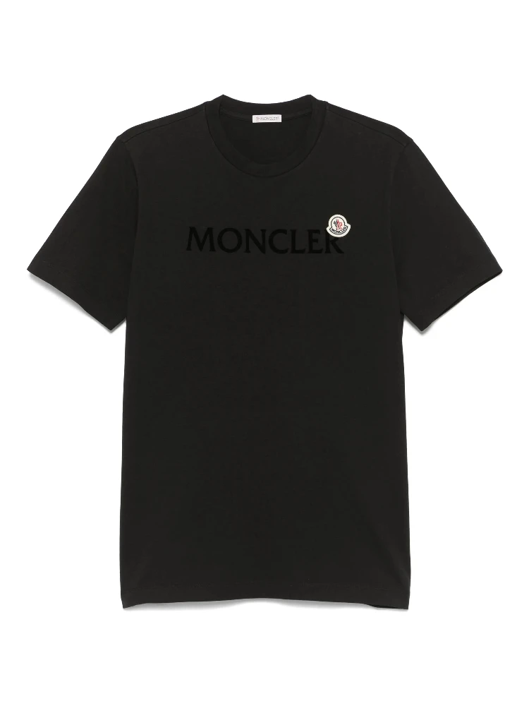 Moncler T-shirts and Polos Black