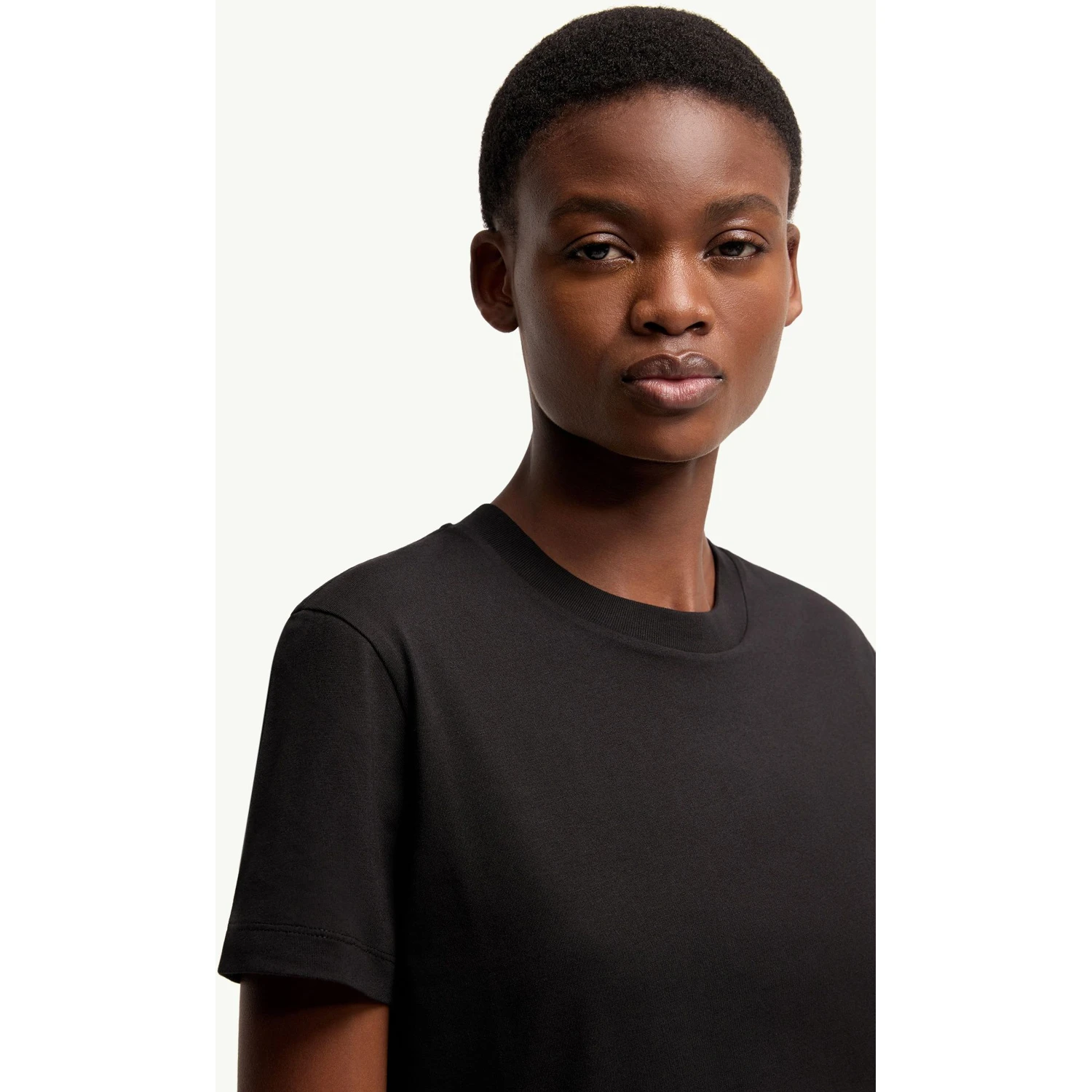 Moncler T-shirts and Polos Black