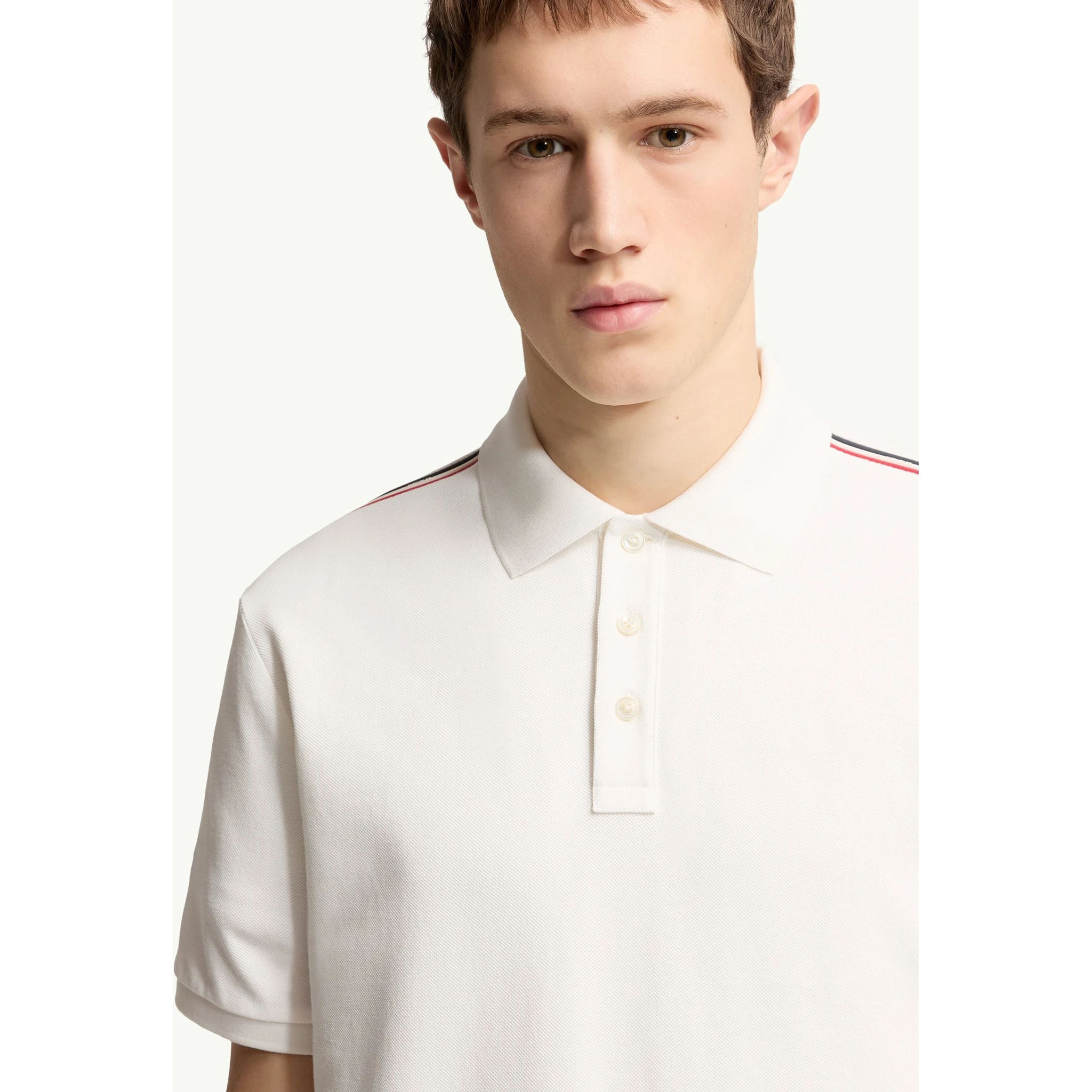 Moncler T-shirts and Polos White