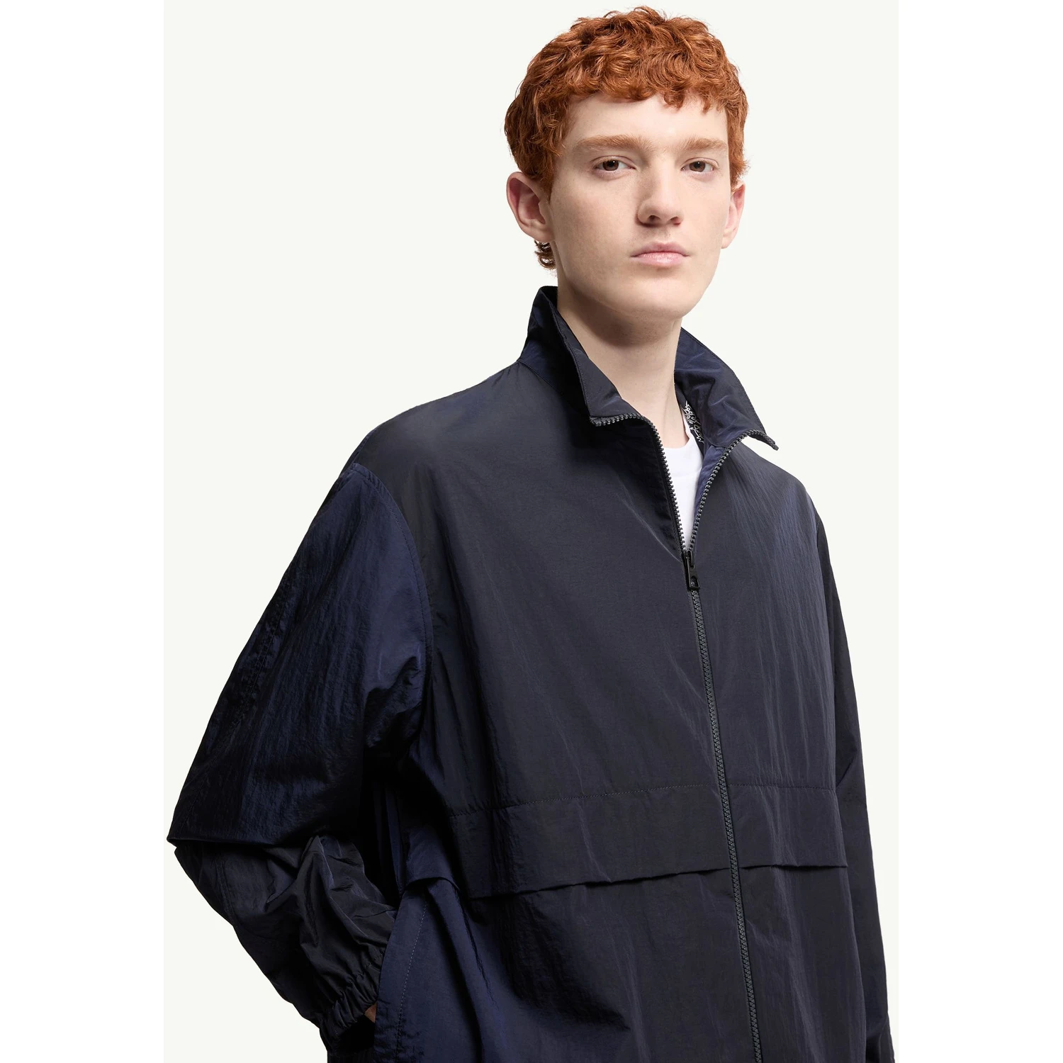 Moncler Jackets Blue