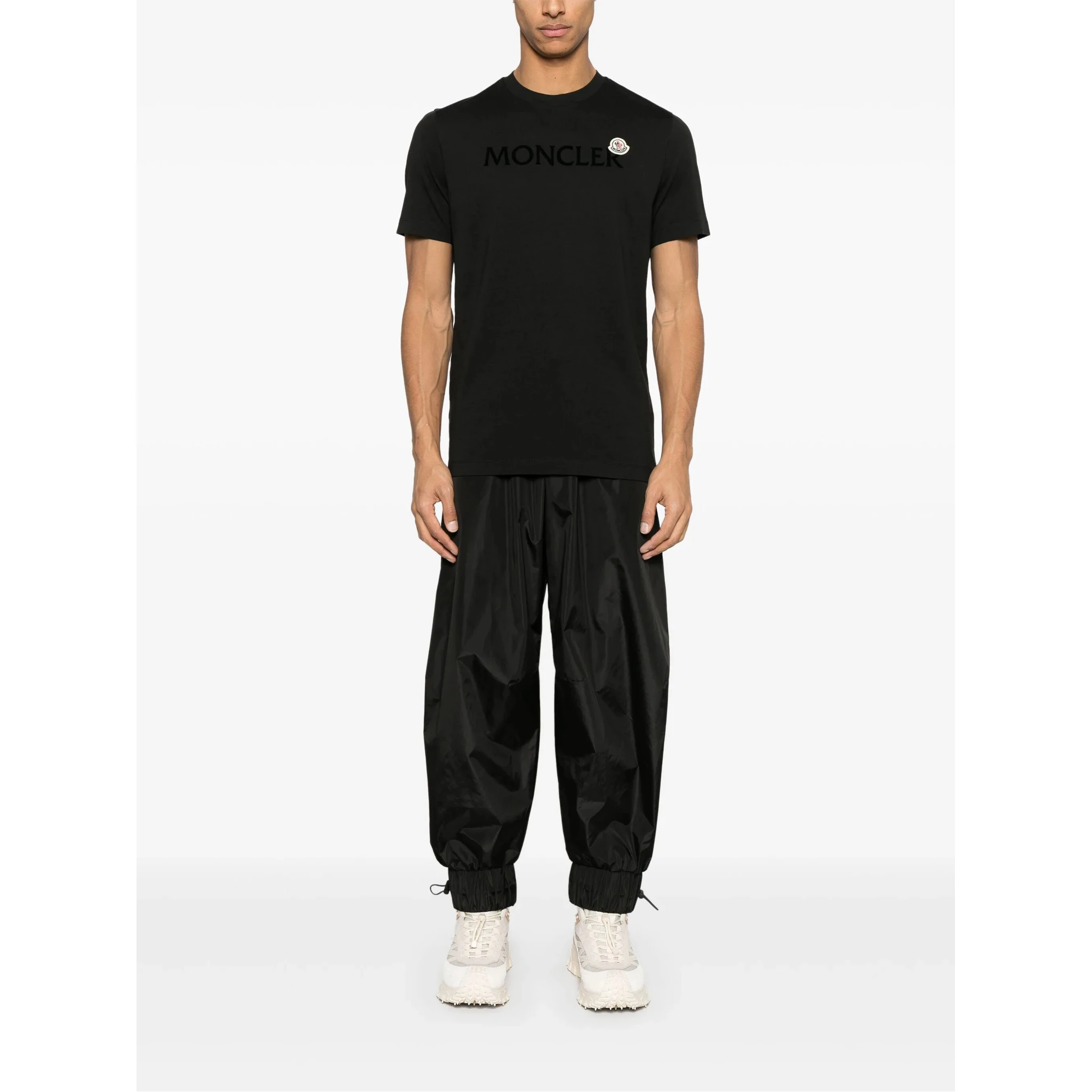 Moncler T-shirts and Polos Black