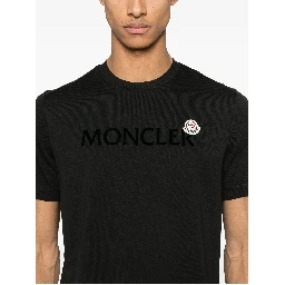 Moncler T-shirts and Polos Black