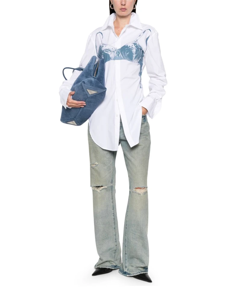 "SCANNED BRA" PRINT SHIRT alternative