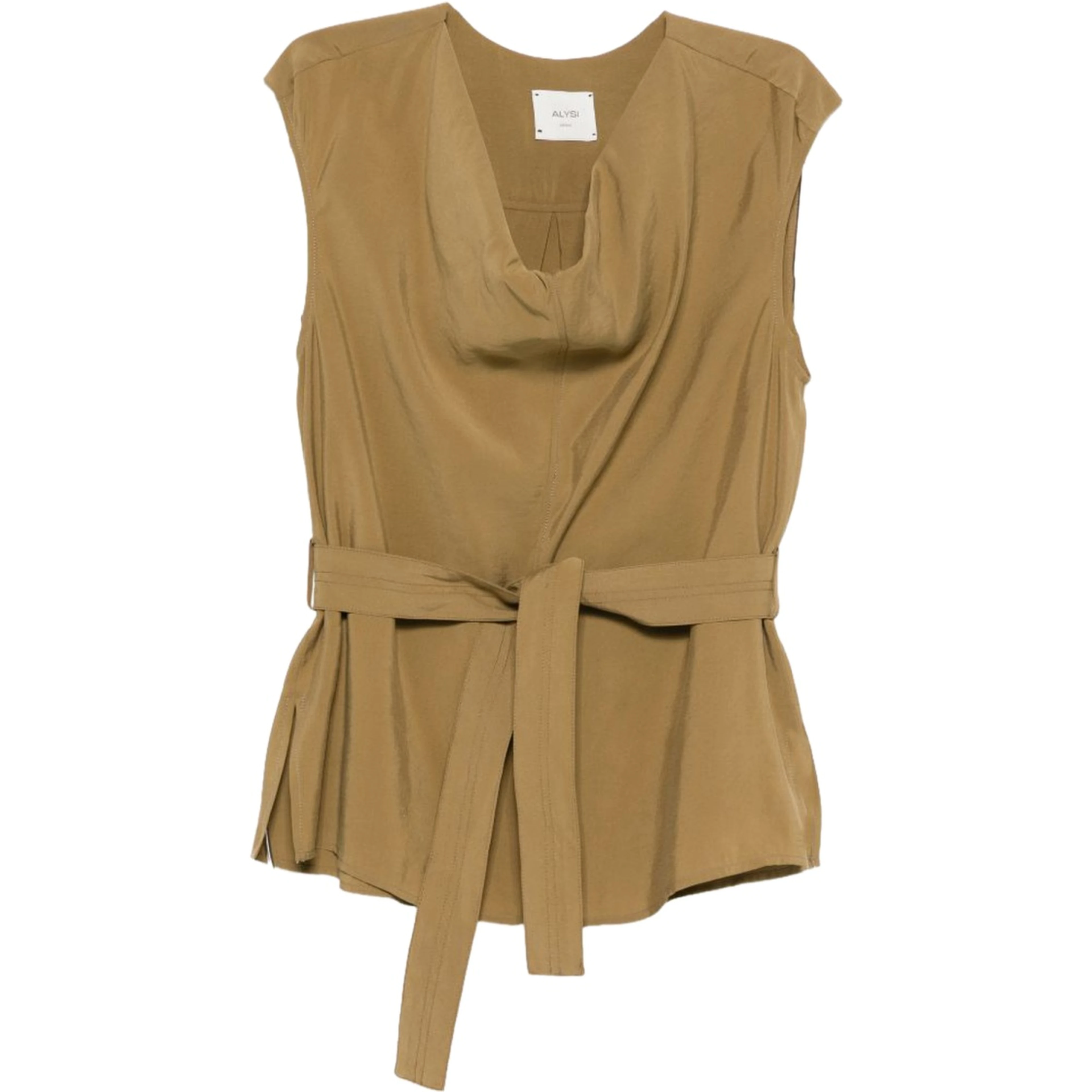 BLOUSE WITH BELT