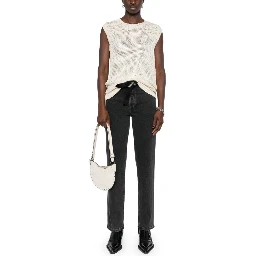 "MELYSSA" TOP WITH SEQUINS