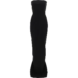 LONG "BUSTIER GOWN" DRESS