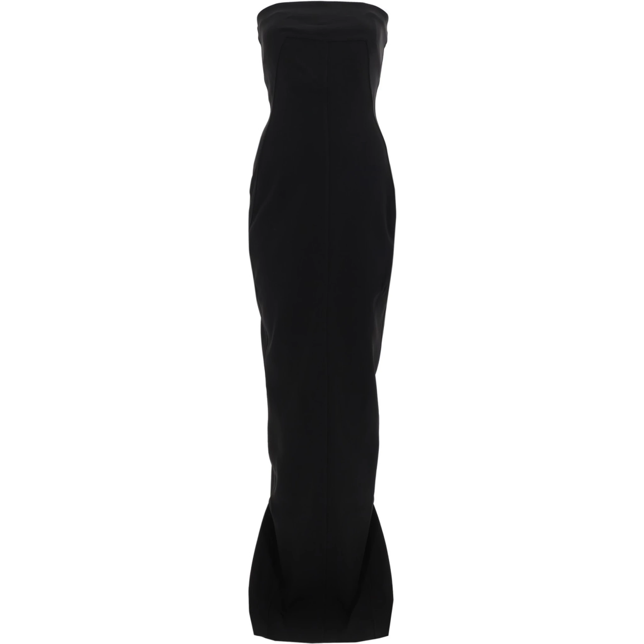 LONG "BUSTIER GOWN" DRESS