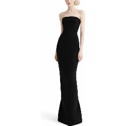 LONG "BUSTIER GOWN" DRESS