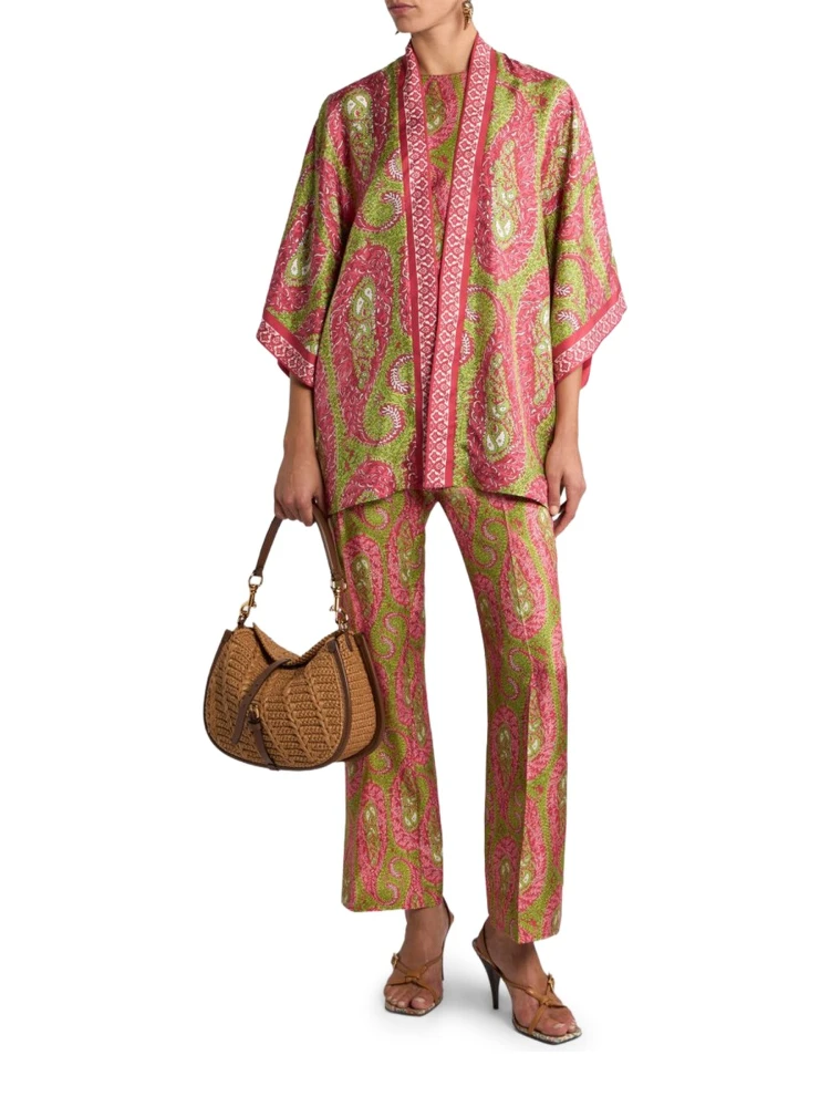 PAISLEY FOLIAGE "BOOTCUT" PANTS alternative