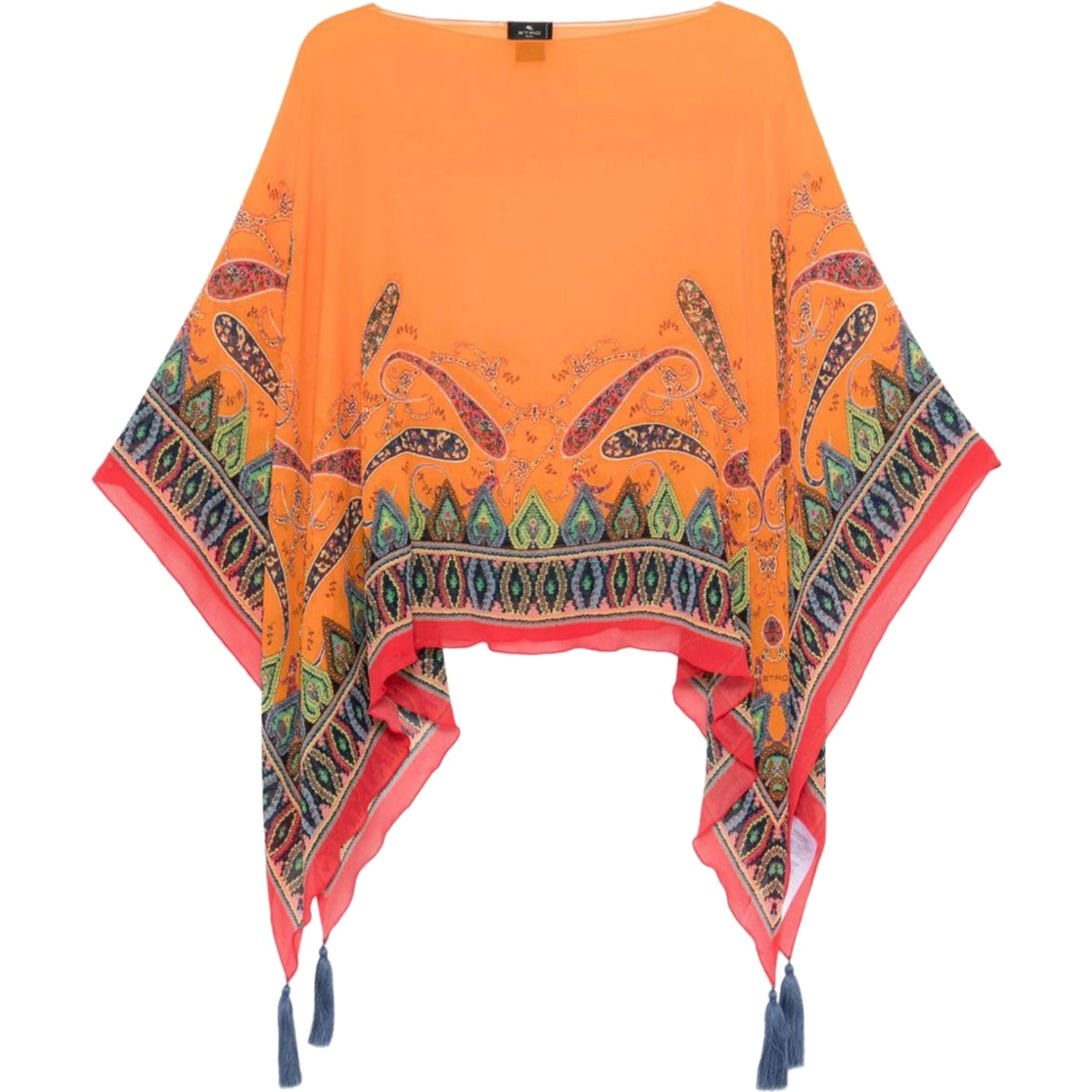 CAPE WITH PAISLEY PATTERN