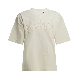 T-SHIRT WITH LOGO PATCH