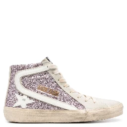 SNEAKER WITH GLITTER AND ZIPPER