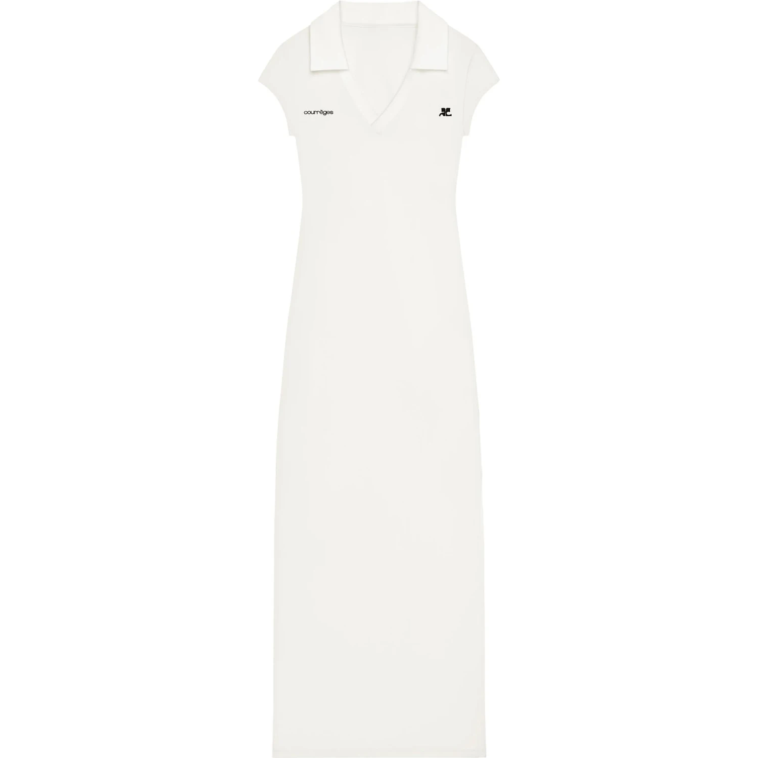 LONG SPORTS POLO SHIRT DRESS