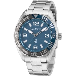 Gray Stainless Steel Dress Watch