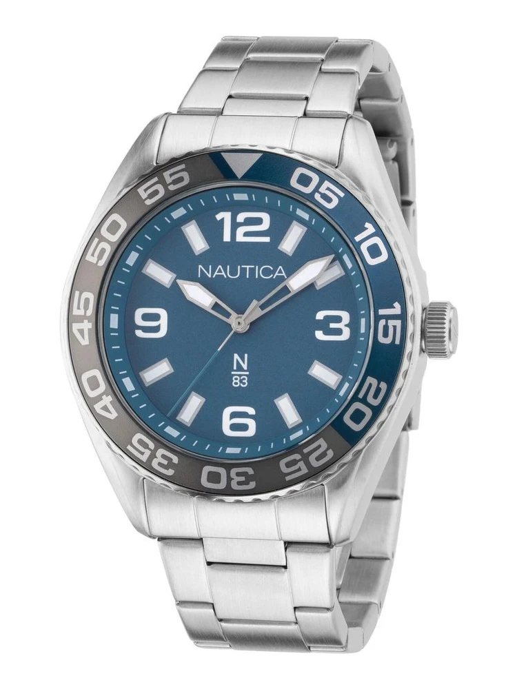 Gray Stainless Steel Dress Watch