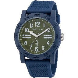 Blue Synthetic Sport Watch