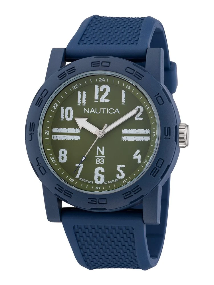 Blue Synthetic Sport Watch