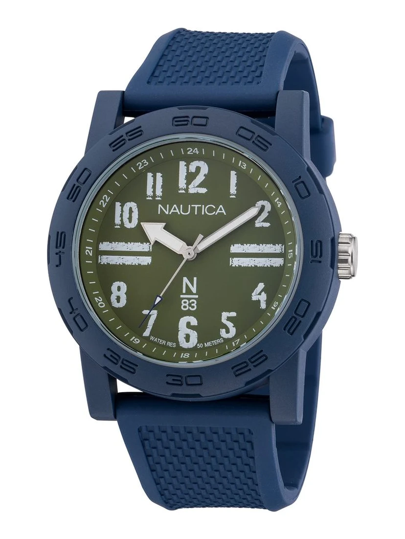 Blue Synthetic Sport Watch