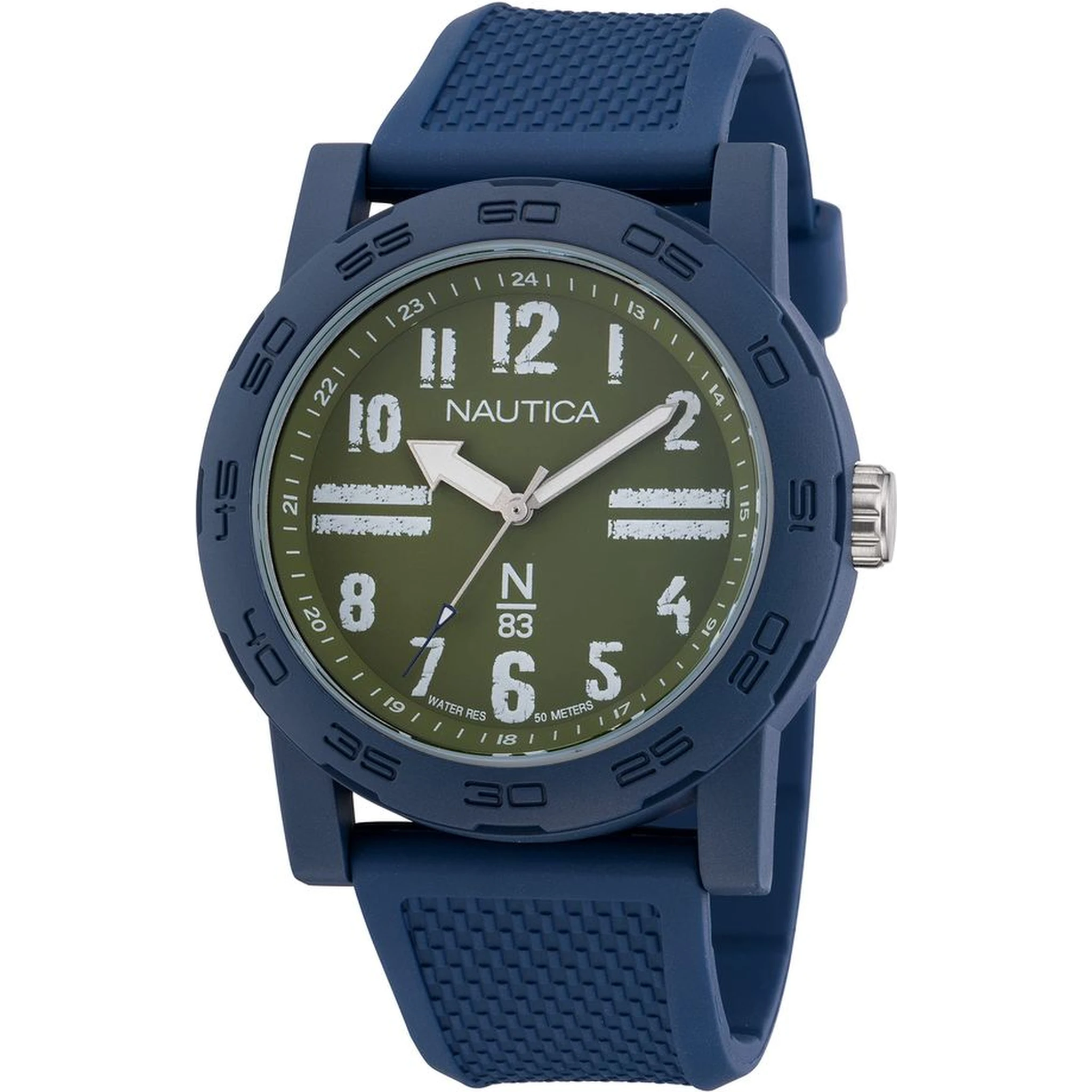Blue Synthetic Sport Watch
