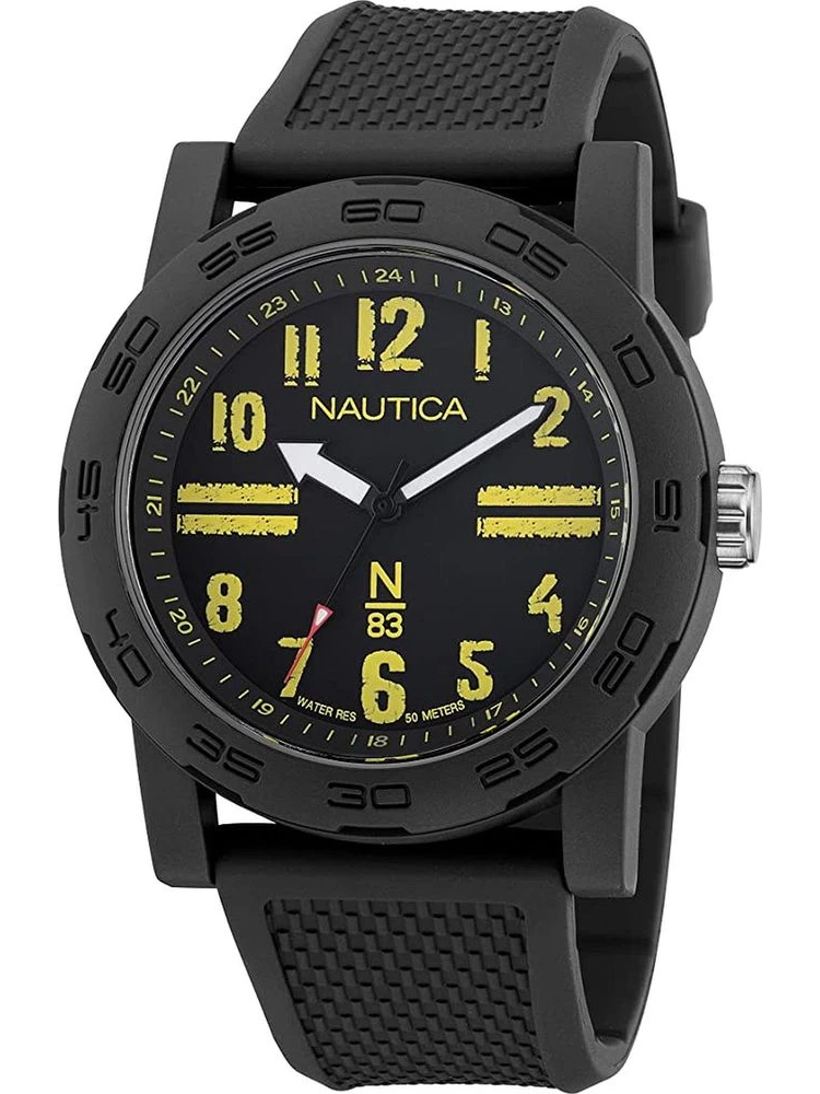 Black Synthetic Sport Watch