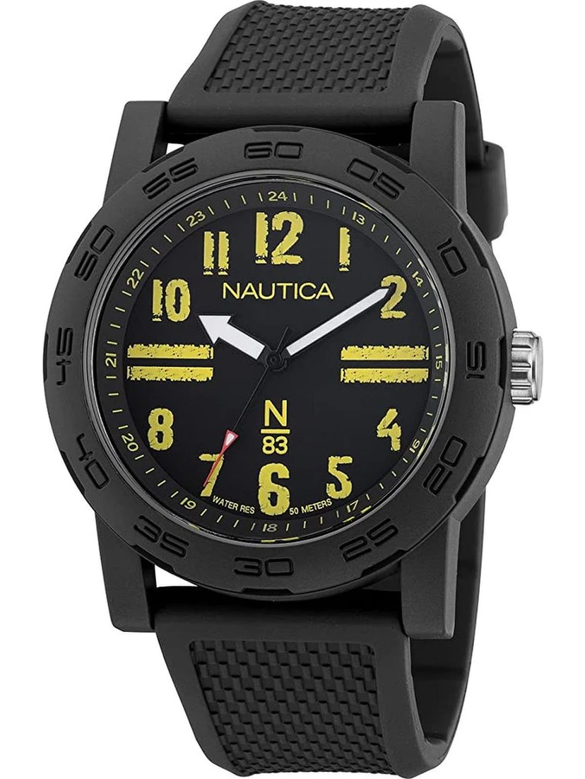 Black Synthetic Sport Watch