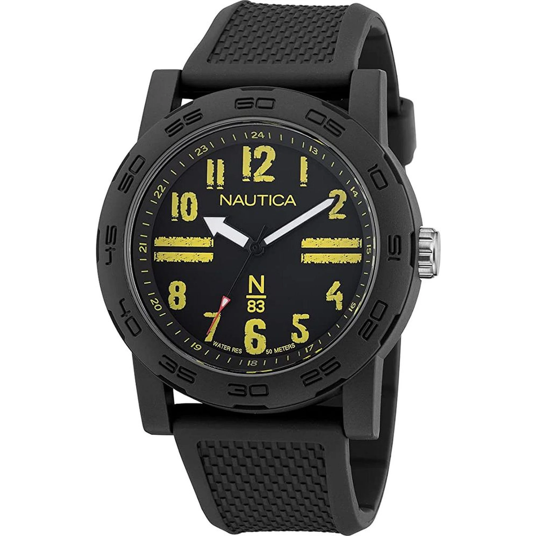Black Synthetic Sport Watch