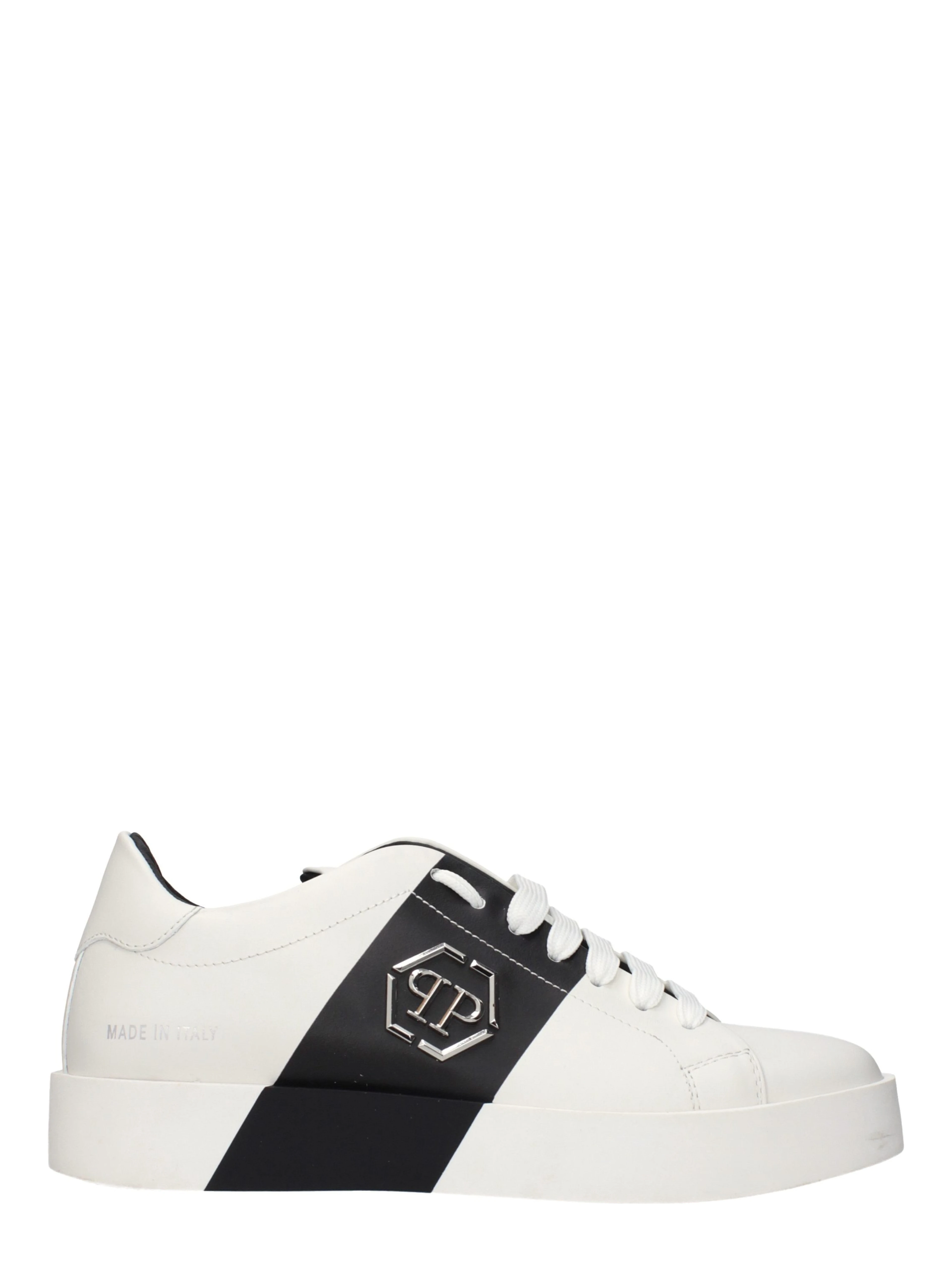 White Leather Sneakers
