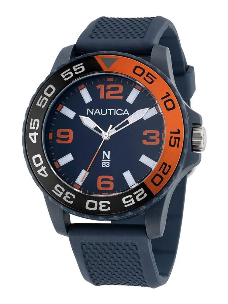Blue Synthetic Sport Watch