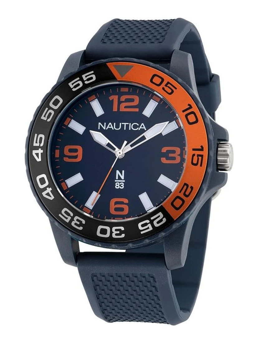 Blue Synthetic Sport Watch