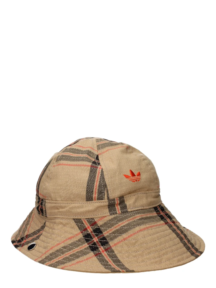 Beige Fabric Bucket Hat alternative