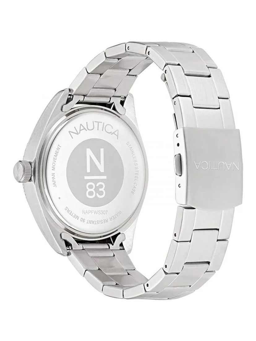 Gray Stainless Steel Dress Watch