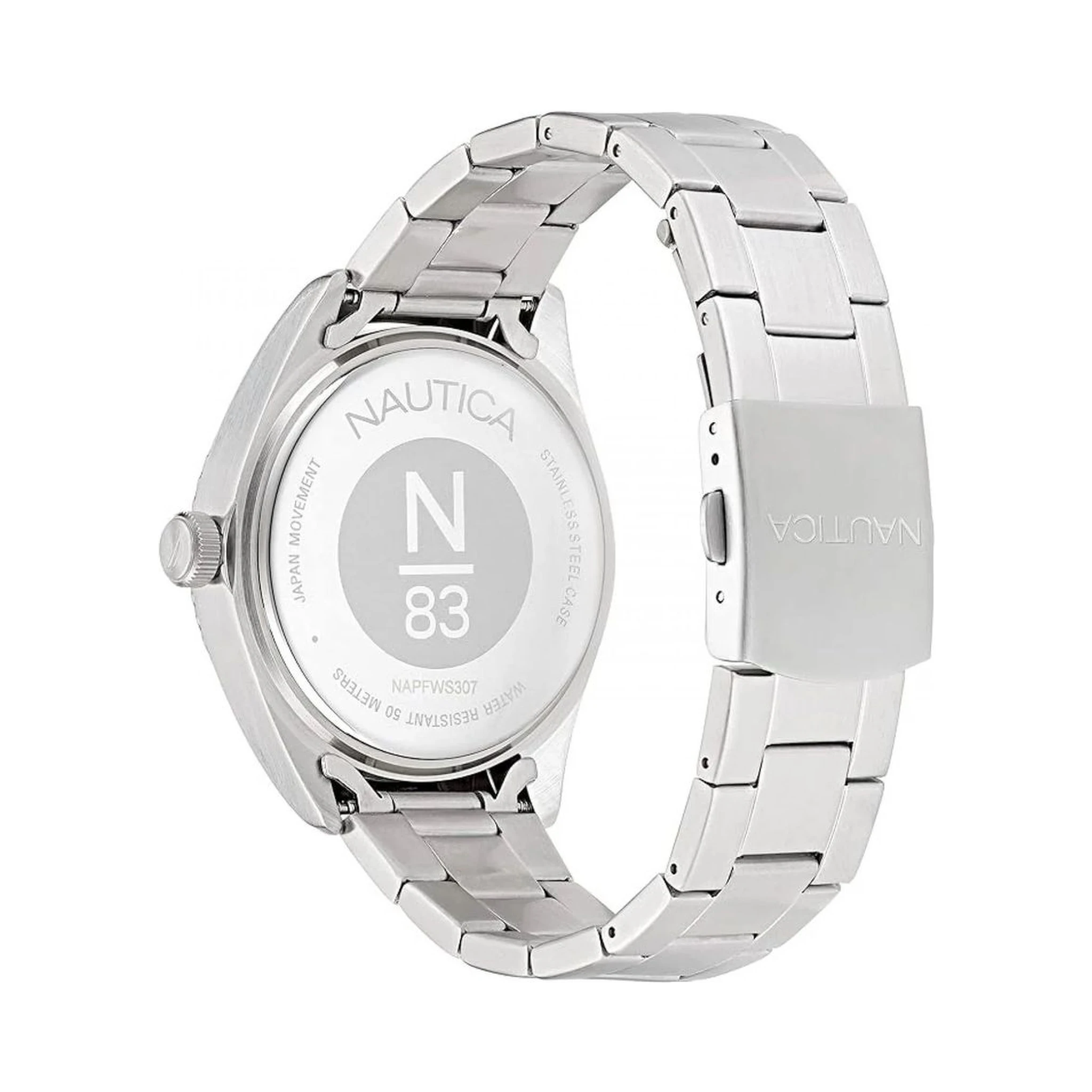 Gray Stainless Steel Dress Watch